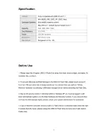 Preview for 4 page of Cowon 2.0 2 User Manual