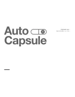 Preview for 1 page of Cowon Auto Capsule AD1 User Manual