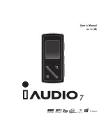 Cowon iAudio 7 User Manual preview