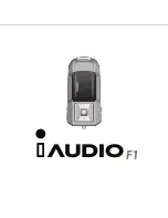 Preview for 3 page of Cowon iAUDIO F1 User Manual