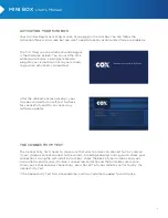 Preview for 6 page of COX mini box User Manual