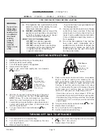 Preview for 13 page of COZY CF403D-H Installation And Operating Instructions Manual