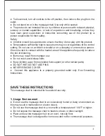 Preview for 5 page of Cozzia EC-618B Instruction Manual