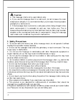 Preview for 6 page of Cozzia EC-618B Instruction Manual