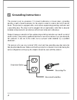 Preview for 24 page of Cozzia EC-618B Instruction Manual