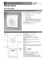 Preview for 1 page of CP Electronics AR-SG-4SM-W Product Manual