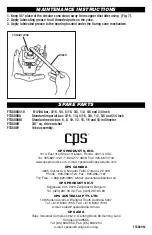 Preview for 3 page of CPS FT800FN Series Owner'S Manual