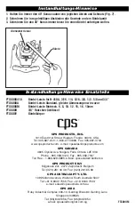 Preview for 6 page of CPS FT800FN Series Owner'S Manual