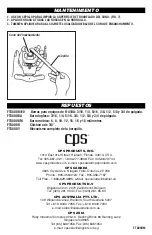 Preview for 12 page of CPS FT800FN Series Owner'S Manual