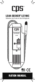 Preview for 22 page of CPS LEAK-SEEKER LS780C Operation Manual