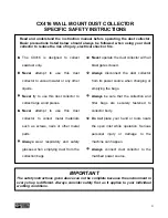 Preview for 4 page of Craftex CSX Series User Manual