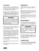 Preview for 10 page of Craftex CSX Series User Manual