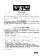 Preview for 13 page of Craftex CSX Series User Manual