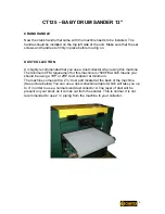 Preview for 8 page of Craftex CT125 Manual