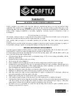 Preview for 15 page of Craftex CT171 User Manual