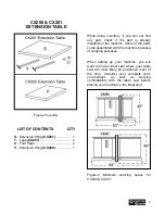 Preview for 9 page of Craftex CX series User Manual