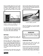 Preview for 20 page of Craftex CX series User Manual