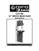 Preview for 1 page of Craftex CX119N User Manual