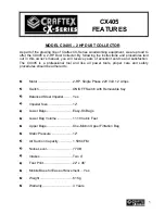 Preview for 5 page of Craftex CX405 User Manual