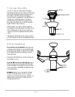 Preview for 8 page of Craftmade Bellows Duo BW250 Installation Manual