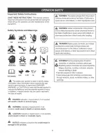 Preview for 5 page of Craftsman 107.280340 Operator'S Manual