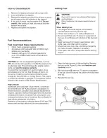 Preview for 19 page of Craftsman 107289850 PGT9500 Operator'S Manual