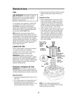 Preview for 37 page of Craftsman 113.179100 Owner'S Manual