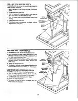 Preview for 22 page of Craftsman 113.213213 Owner'S Manual