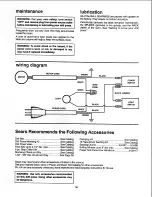 Preview for 30 page of Craftsman 113.213213 Owner'S Manual