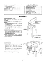 Preview for 8 page of Craftsman 113.290600 Owner'S Manual