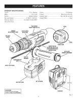 Preview for 8 page of Craftsman 11543 - C3 19.2 Volt Cordless Hammer Operator'S Manual