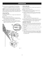 Preview for 18 page of Craftsman 11543 - C3 19.2 Volt Cordless Hammer Operator'S Manual