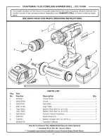 Preview for 21 page of Craftsman 11543 - C3 19.2 Volt Cordless Hammer Operator'S Manual