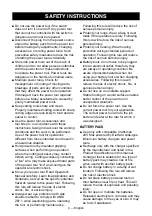 Preview for 4 page of Craftsman 125.21417 Operator'S Manual