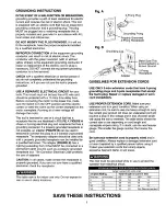 Preview for 5 page of Craftsman 137.218760 Owner'S Manual