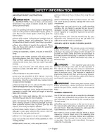 Preview for 3 page of Craftsman 138.37671 Operator'S Manual