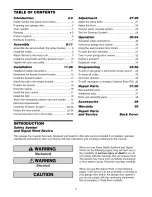 Preview for 2 page of Craftsman 139.53648D Owner'S Manual