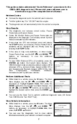 Preview for 3 page of Craftsman 1655 Quick Reference Manual