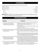 Preview for 24 page of Craftsman 17539 - 6.0 Amp Plate Jointer Operator'S Manual