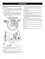 Preview for 17 page of Craftsman 17550 - 3.5 Amp Detail Biscuit Jointer Operator'S Manual