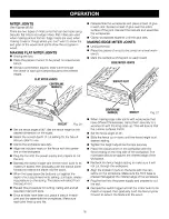 Preview for 18 page of Craftsman 17550 - 3.5 Amp Detail Biscuit Jointer Operator'S Manual