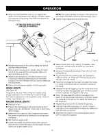 Preview for 19 page of Craftsman 17550 - 3.5 Amp Detail Biscuit Jointer Operator'S Manual