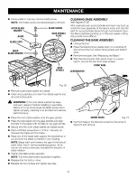 Preview for 21 page of Craftsman 17550 - 3.5 Amp Detail Biscuit Jointer Operator'S Manual