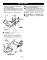 Preview for 22 page of Craftsman 17550 - 3.5 Amp Detail Biscuit Jointer Operator'S Manual