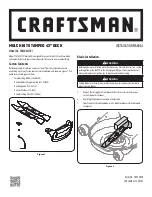 Craftsman 19A70041791 Installation Manual preview