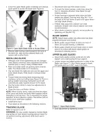 Preview for 6 page of Craftsman 21419 - 9 in. Band Saw Operation Manual