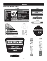 Preview for 36 page of Craftsman 21AB40M1099 Operator'S Manual