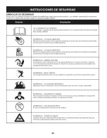 Preview for 40 page of Craftsman 247.116830 Operator'S Manual