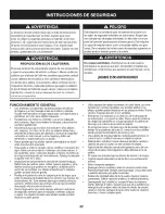 Preview for 32 page of Craftsman 247.203791 Operator'S Manual