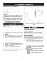 Preview for 49 page of Craftsman 247.203791 Operator'S Manual